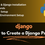 django project setup