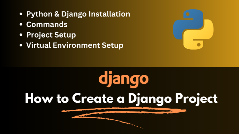 django project setup